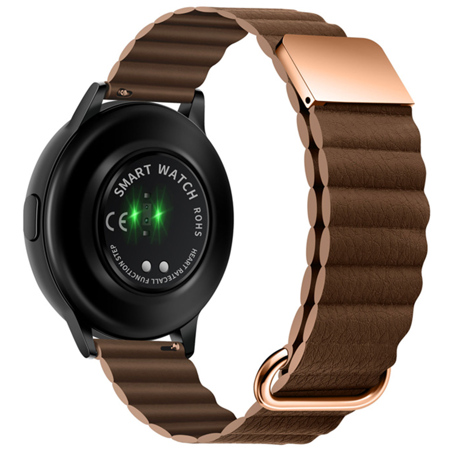 Samsung Galaxy Watch 5 Pro Magnetic Leather Strap - Brown