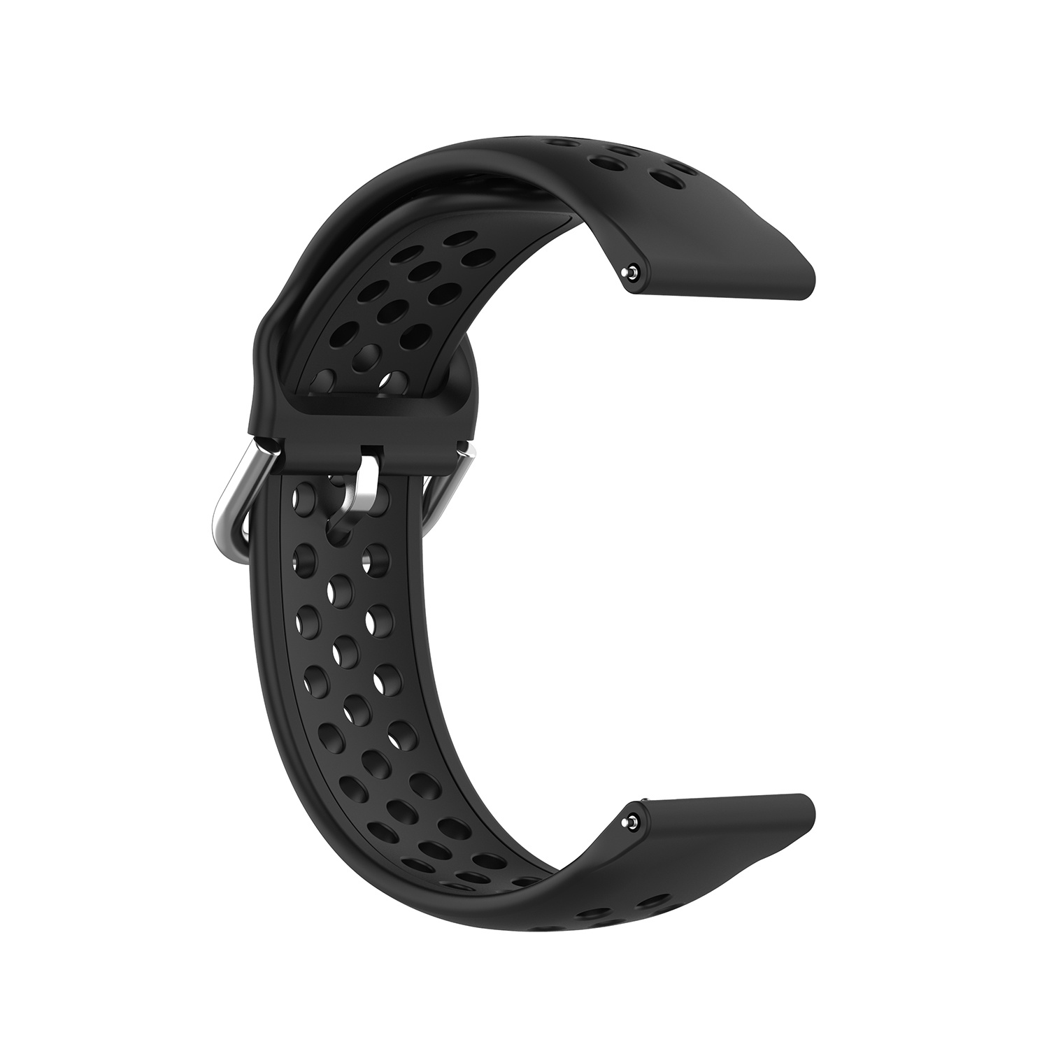 Garmin Vivoactive / Vivomove Sport Double Buckle Strap - Black