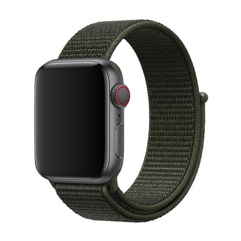 Apple Watch Nylon Sport Loop Strap - Olive