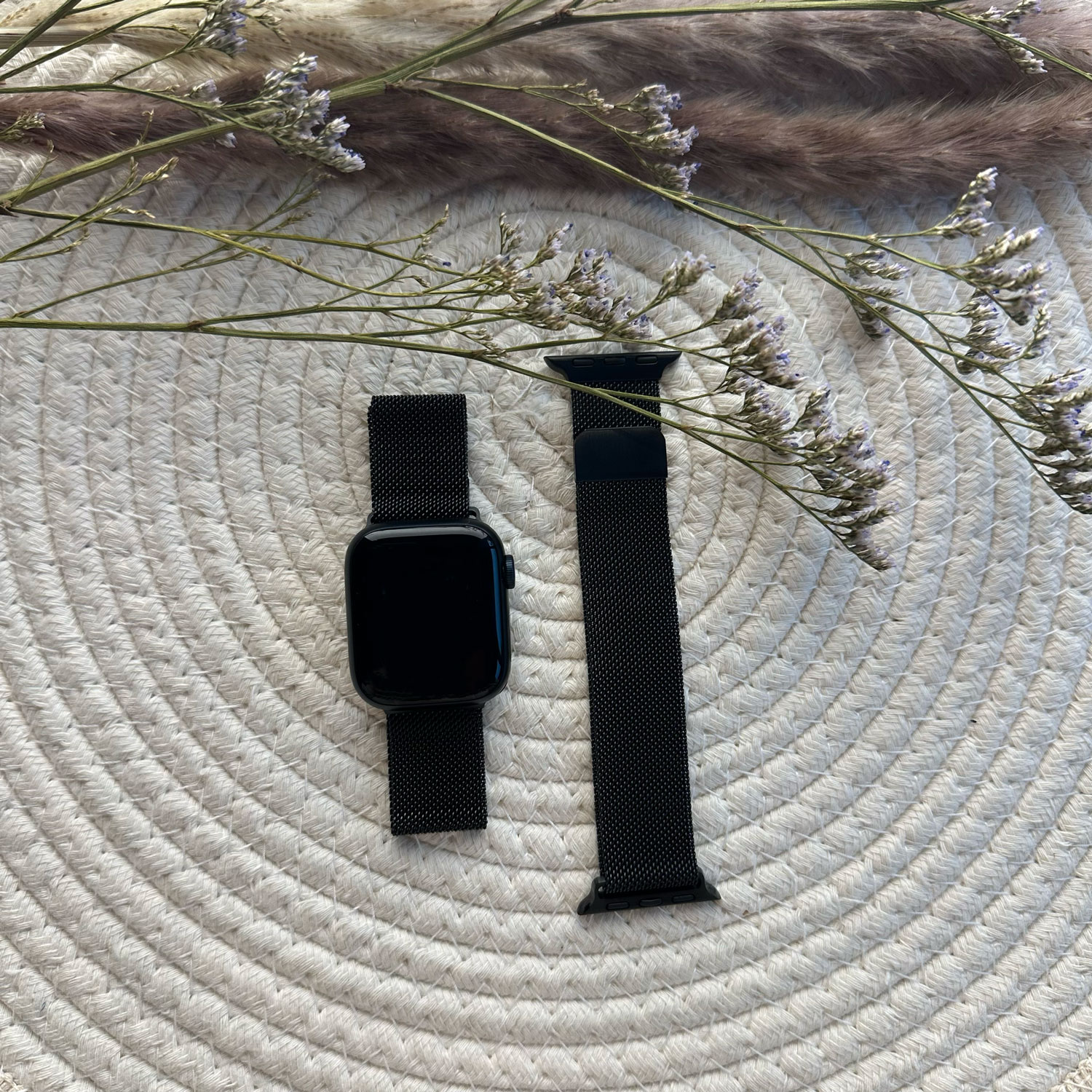 Apple Watch Milanese Strap - Black