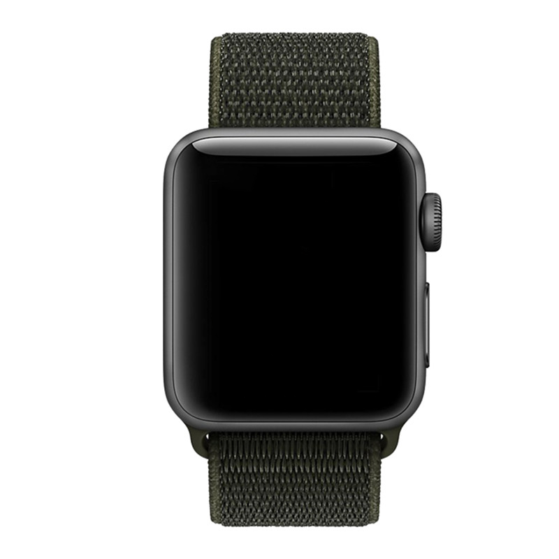 Apple Watch Nylon Sport Loop Strap - Olive