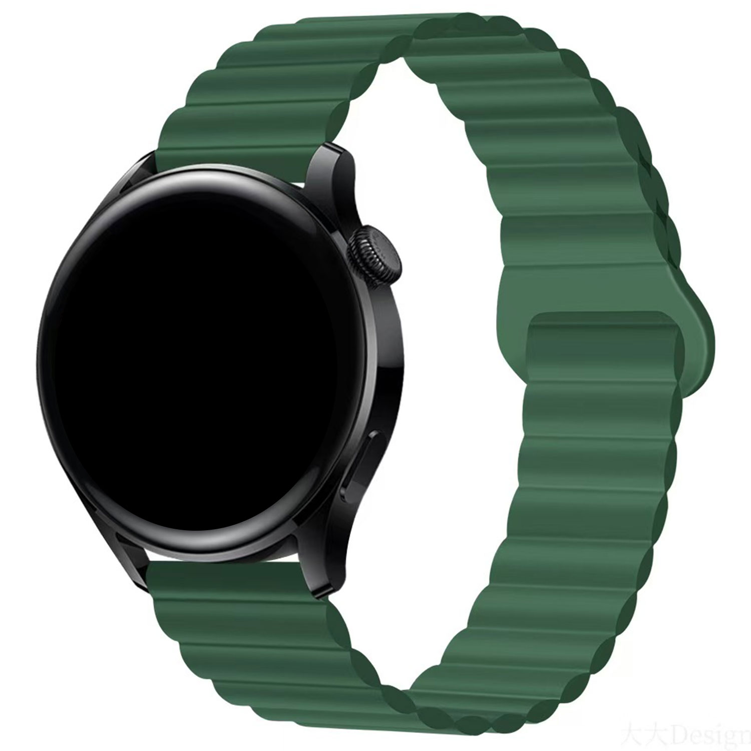 Samsung Galaxy Watch 5 Pro Magnetic Silicone Strap - Green