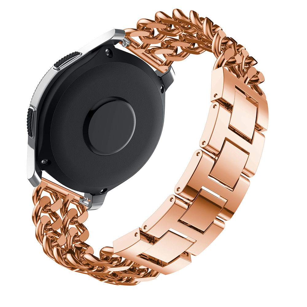 Garmin Vivoactive Cowboy Steel Link Strap - Rose Gold