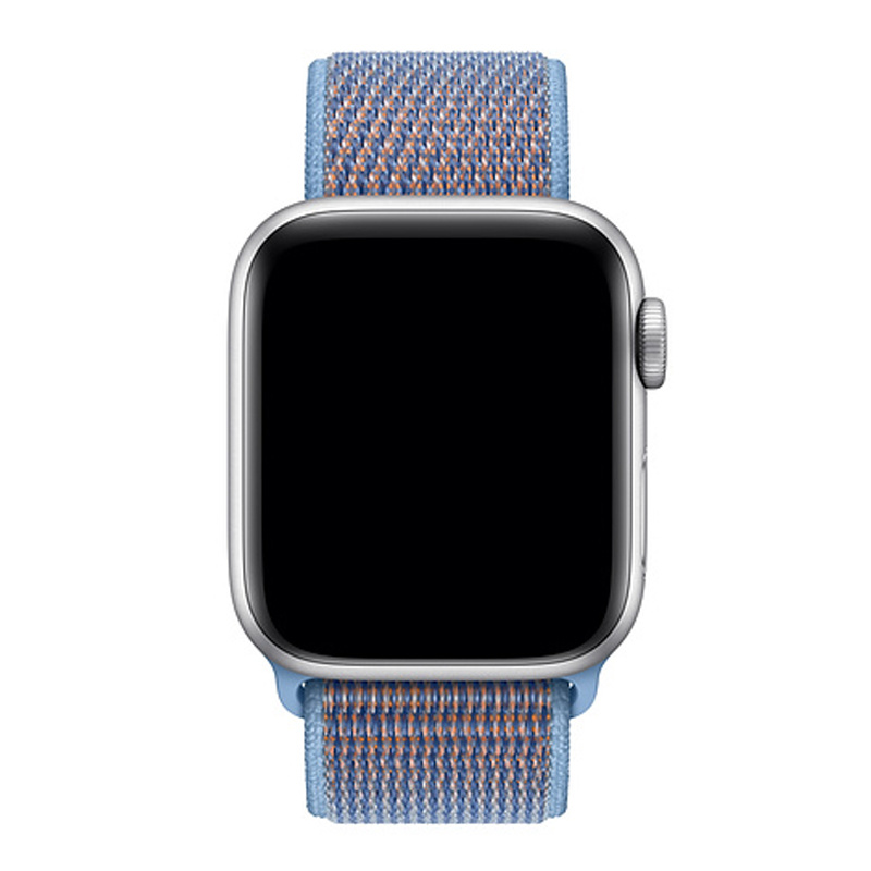 Apple Watch Nylon Sport Loop Strap - Cerulean