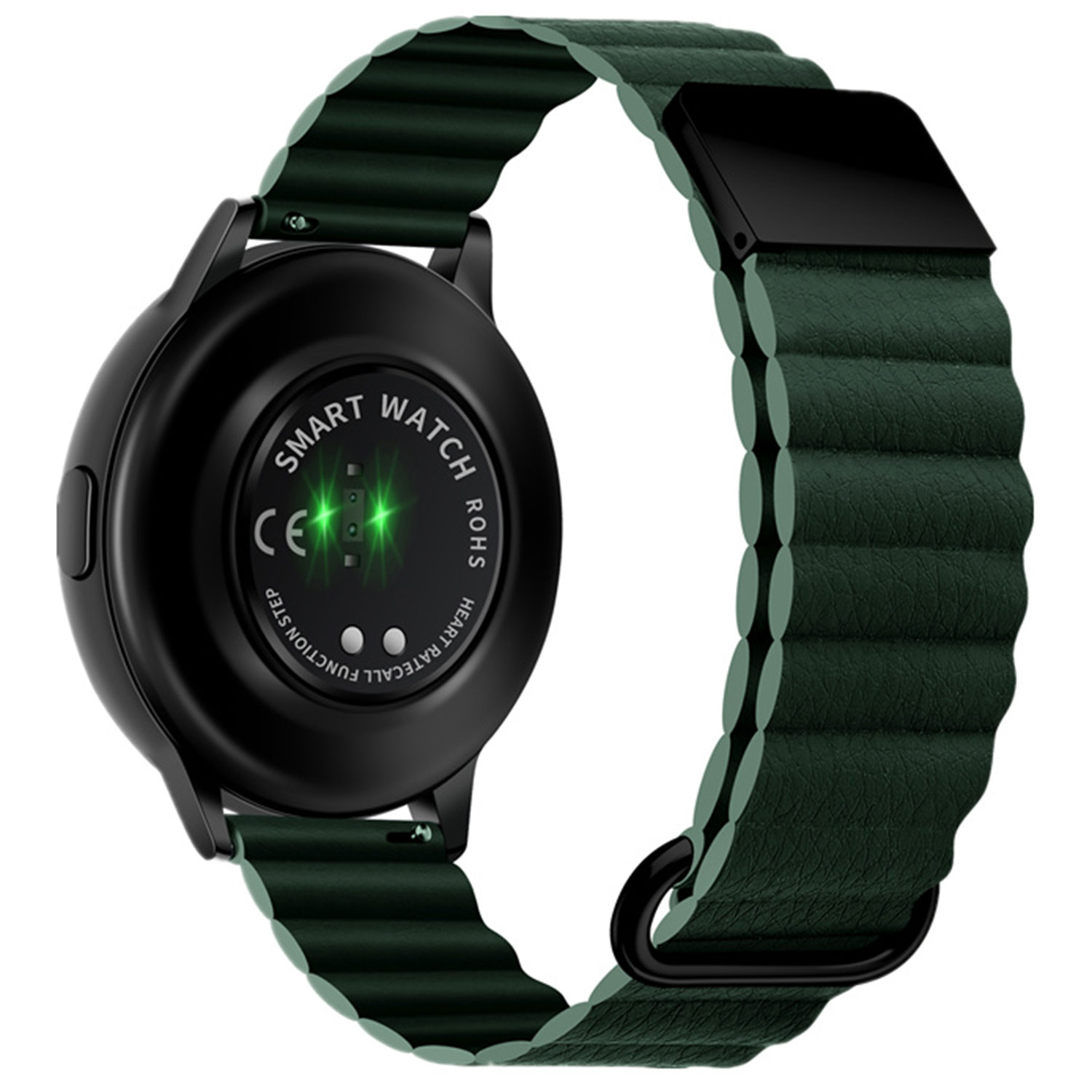 Samsung Galaxy Watch 5 Pro Magnetic Leather Strap - Green