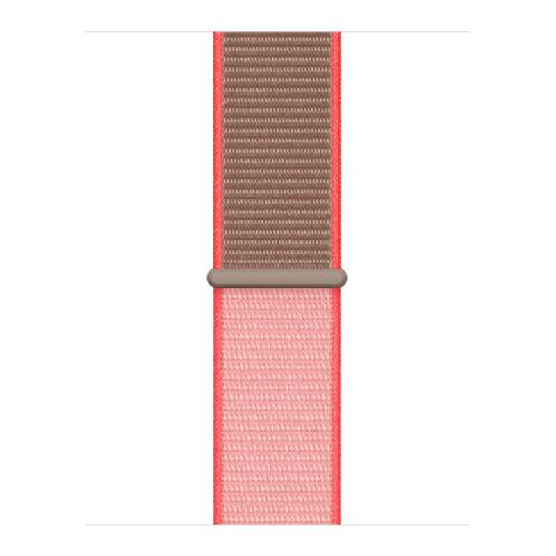 Apple Watch Nylon Sport Loop Strap - Neon Pink