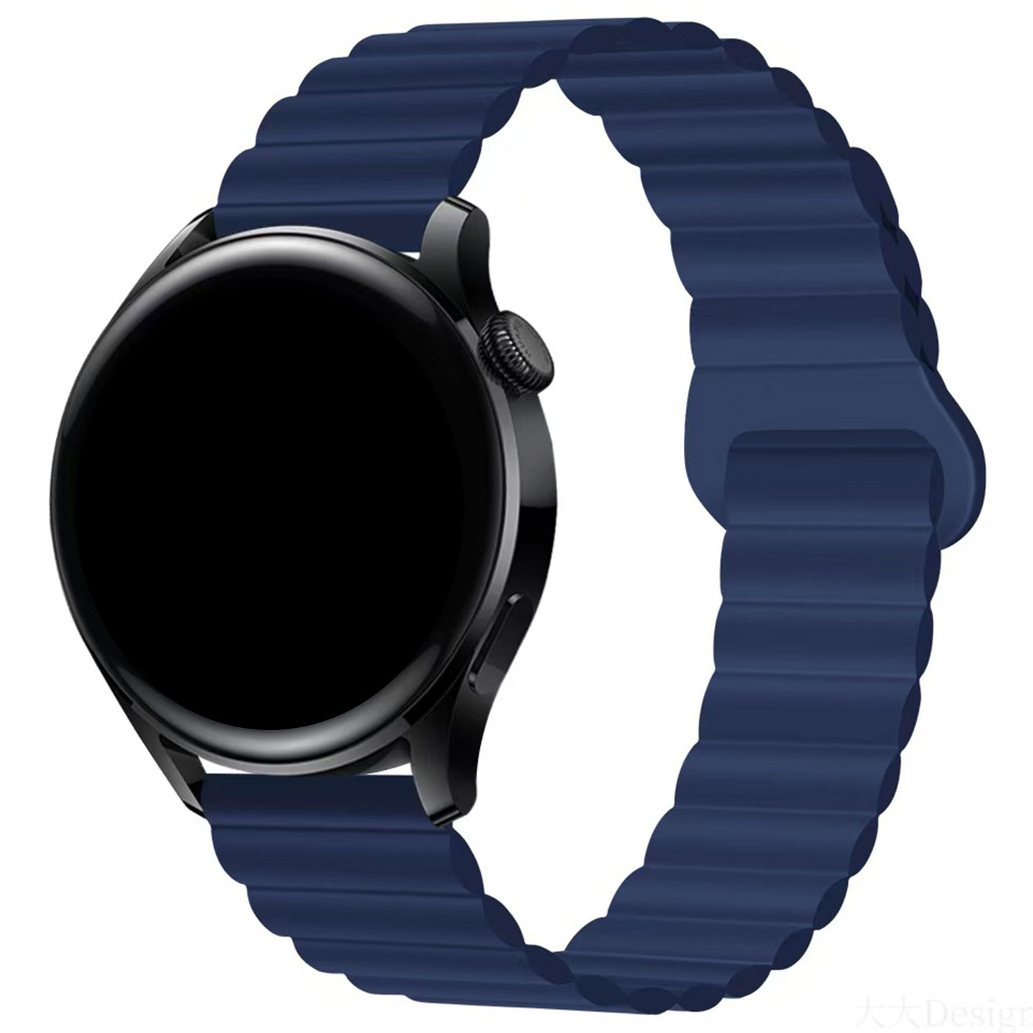 Samsung Galaxy Watch 5 Pro Magnetic Silicone Strap - Blue