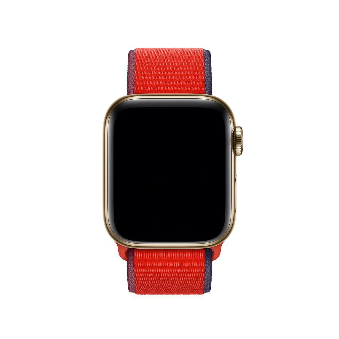 Apple Watch Nylon Sport Loop Strap - Tricolour Red