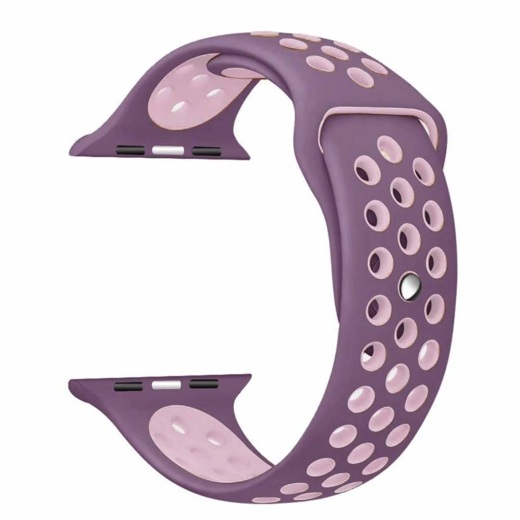 Apple Watch Double Sport Strap - Violet Pink