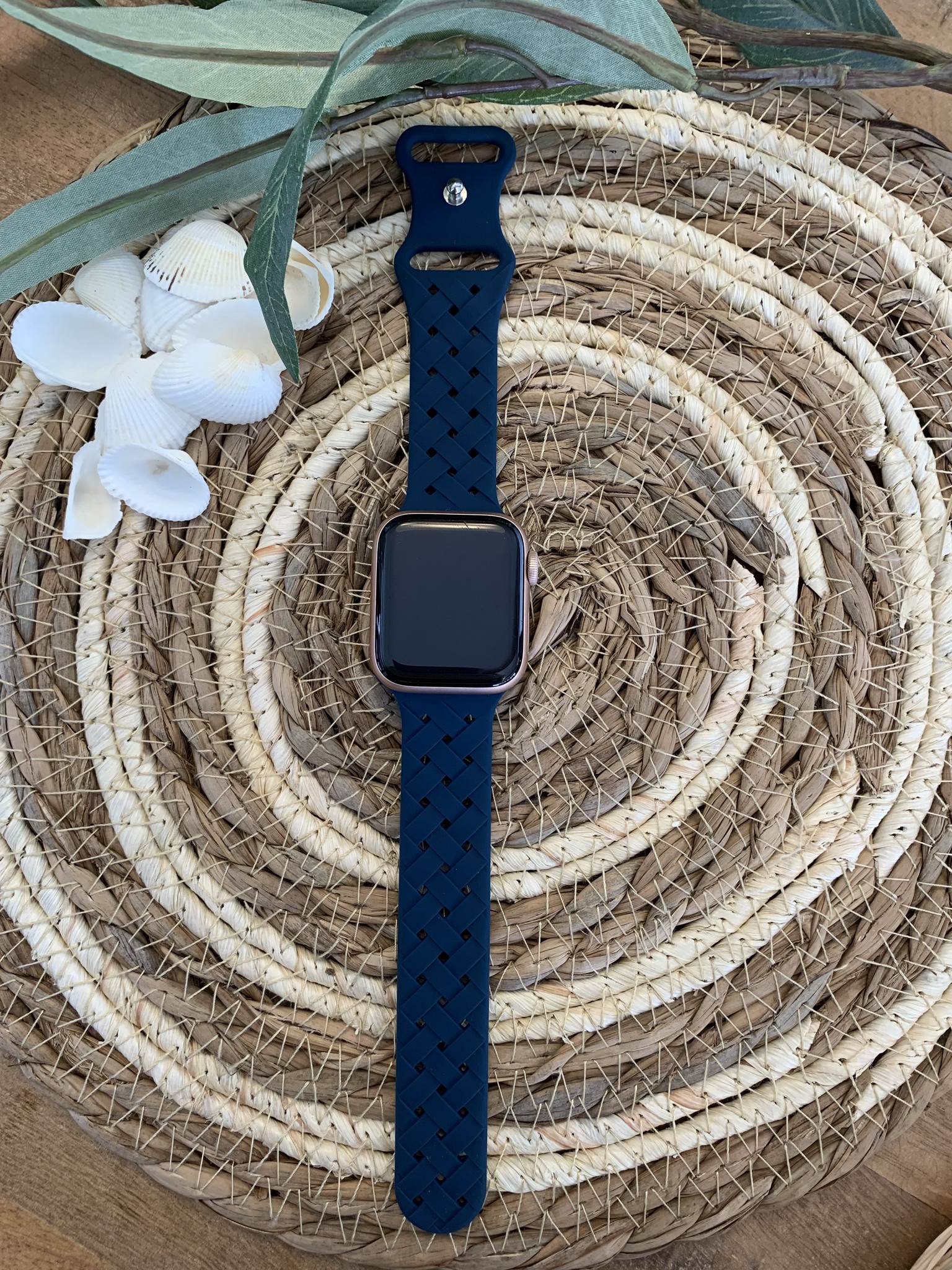 Apple Watch Sport Braided Strap - Dark Blue