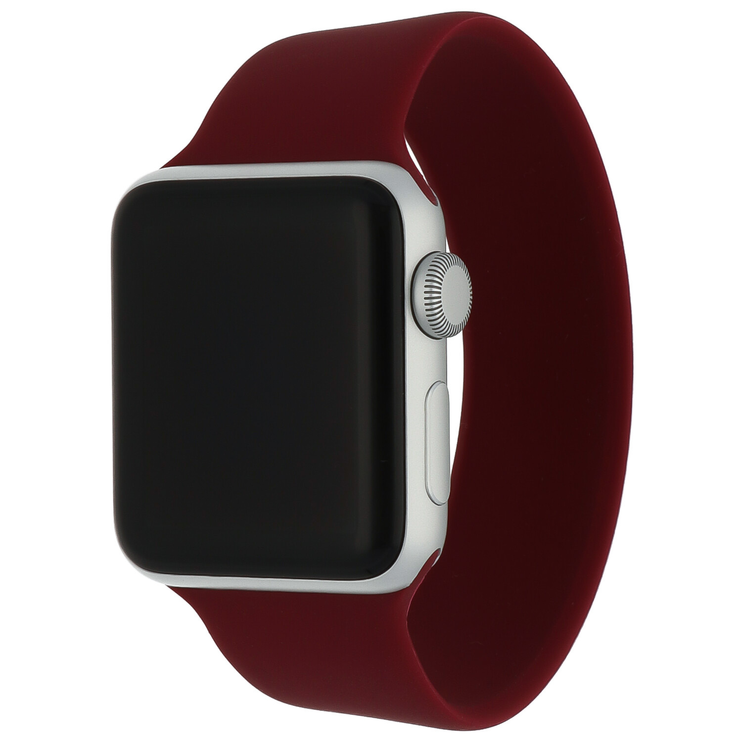 Apple Watch Sport Solo Strap - Wine Red