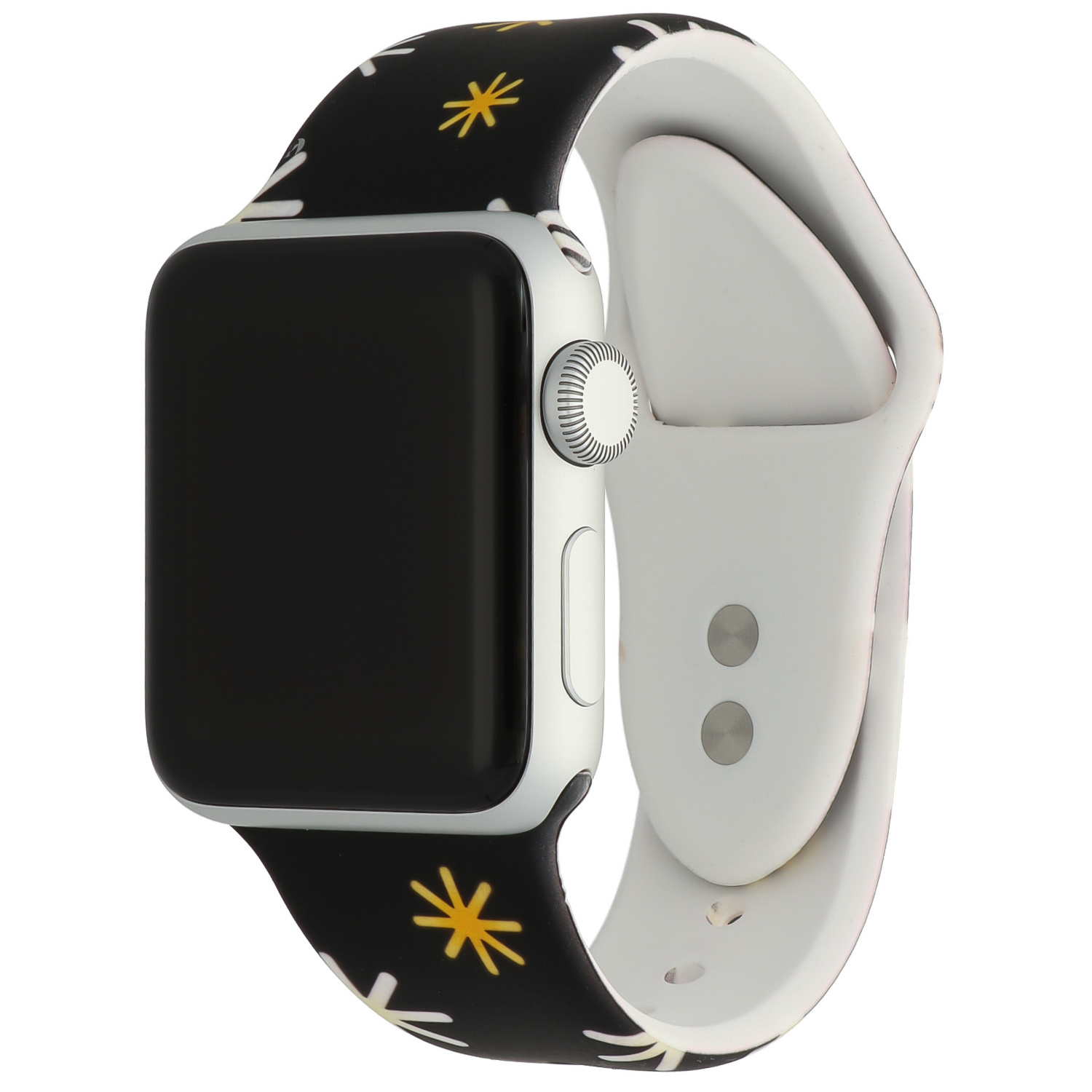 Apple Watch Print Sport Strap - Christmas Black