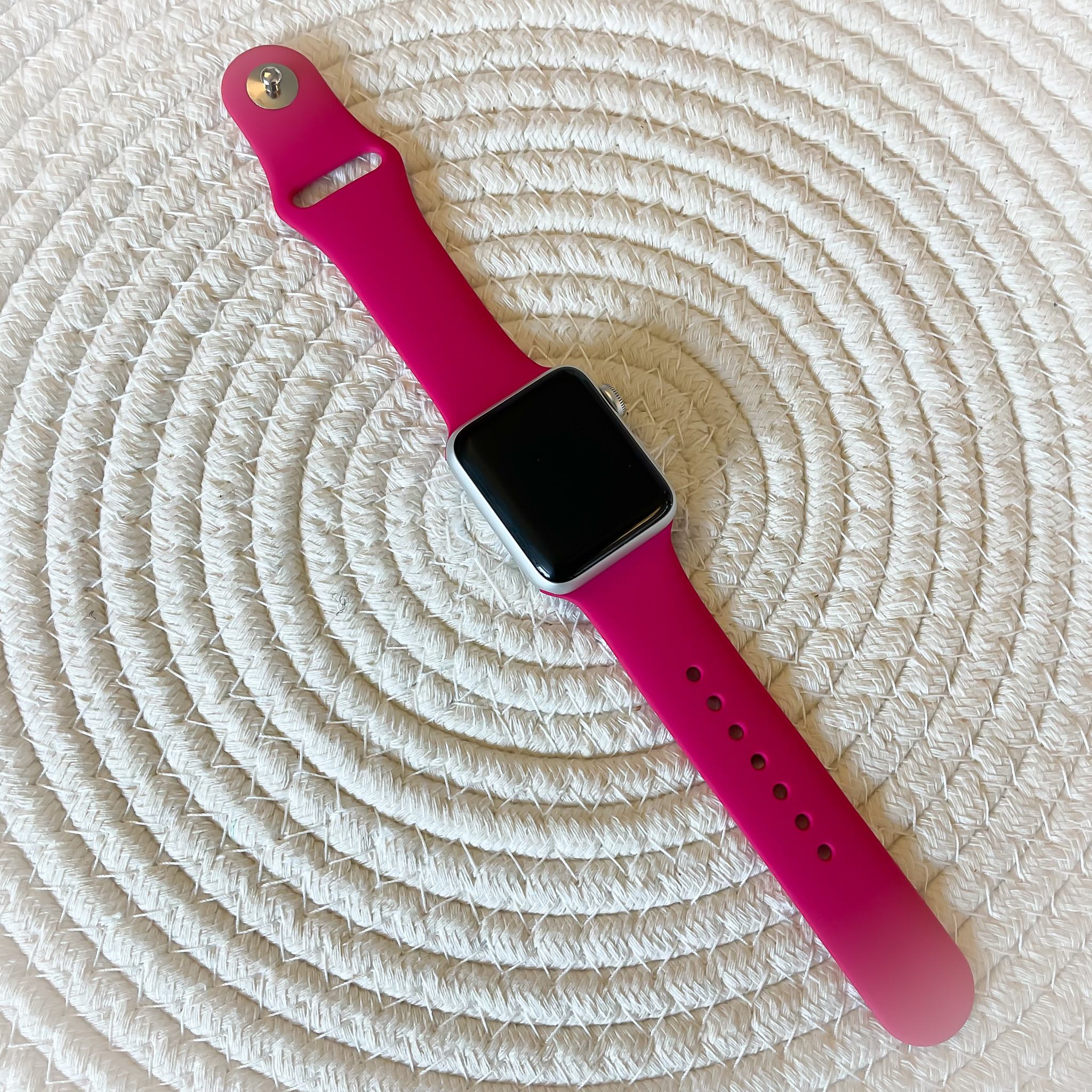 Apple Watch Sport Strap - Pink Red